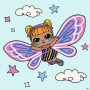 Картина за номерами "L.O.L. Surprise! O.M.G. Fairies Flutterstar" 40х40 см (Ідейка)
