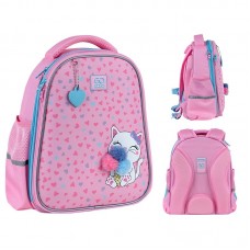Рюкзак GoPack Education напівкаркасний 165S Fluffy Kitten