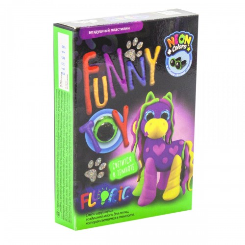 Набір для творчості "Air Clay Fluoric: Конячка Стелла" (рус) (Dankotoys)