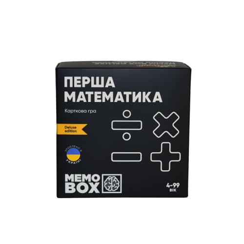 Настільна гра JoyBand MemoBox Delux Перша математика (JoyBand-Bontoy)