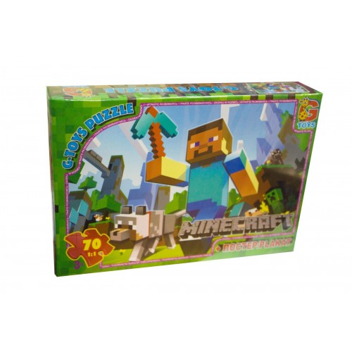 Пазлы "Майнкрафт", 70 эл (Gtoys)