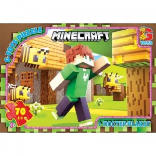 Пазли "Minecraft" (Майнкрафт)", 70 елементів (Gtoys)