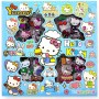 Наліпки "Hello Kitty" (100 аркушів 6х6 см з наліпками) вид 1 (MiC)