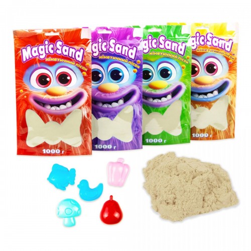 Кінетичний пісок "Magic sand", класичний, 1 кг (Strateg)