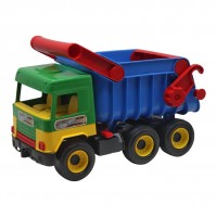 Самосвал Middle truck, зелений + синий