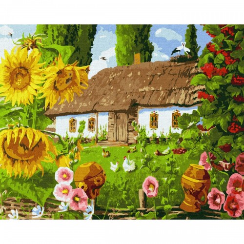 Картина по номерам "Сердцу милый край" 40x50 см (Ідейка)