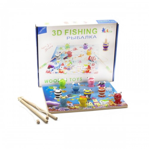 Игра "Рыбалка 3D. Поймай лягушку" (Руди)