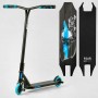Самокат трюковый "Best Scooter" FEAR, SCS-система, ПЕГИ, алюминиевый диск и дека, PU колеса, d=115 мм, ширина руля 58 см (Best Scooter)