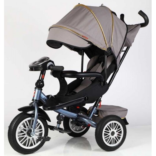 Велосипед 3-х колісний "BestTrike Perfetto" (поворотне сидіння, колеса гумові безкамерні, кошик, фара музична, USB, Bluetooth) (BestTrike)