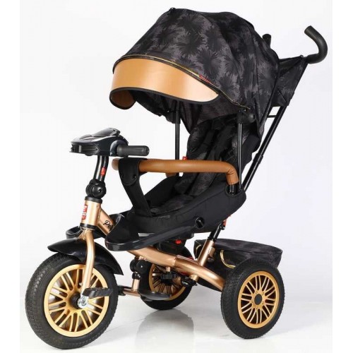 Велосипед 3-х колісний "BestTrike Perfetto" (поворотне сидіння, колеса гумові безкамерні, кошик, фара музична, USB, Bluetooth) (BestTrike)