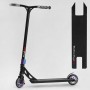 Самокат трюковый "Best Scooter" (HIC-система, ПЭГИ, алюминиевый диск и дека, колеса PU, d=120 мм, ширина руля 58 см) (Best Scooter)