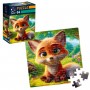 Пазли "De.tail. Допитливе лисеня" 64 деталі (Vladi Toys)