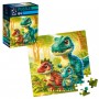 Пазли "De.tail. Доісторичні друзі" 64 деталі (Vladi Toys)