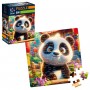 Пазли "De.tail. Усміхнена панда" 64 деталі (Vladi Toys)