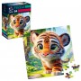 Пазли "De.tail. Миле тигреня" 64 деталі (Vladi Toys)