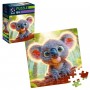 Пазли "De.tail. Коала на гілці" 64 деталі (Vladi Toys)