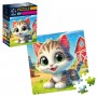Пазли "De.tail. Кумедне кошеня" 64 деталі (Vladi Toys)