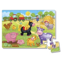 Гра розвиваюча Vladi Toys мʼякі пазли А4 Малюк зможе 