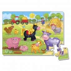 Гра розвиваюча Vladi Toys мʼякі пазли А4 Малюк зможе 