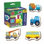 Гра розвиваюча (набір магнітів) "Транспорт" (Vladi Toys)