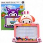 Магнитная мозаика "Sanrio" магнитная доска, стилус, карточки с заданиями (MiC)