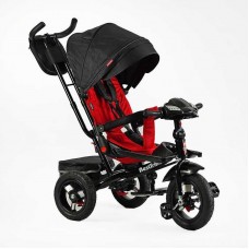 Велосипед-коляска Best Trike ПОВОРОТНОЕ СИДЕНИЕ, ФАРА МУЗЫКАЛЬНАЯ С USB,Bluetooth НАДУВНЫЕ КОЛЕСА, ПУЛЬТ ВКЛЮЧЕНИЯ СВЕТА И ЗВУКА