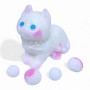 Игрушка-антистресс "Котик" таба (белый) (MiC)