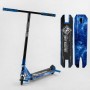 Самокат трюковий "Best Scooter" (HIC-система, ПЕГИ, алюмінієвий диск та дека з ПРИНТОМ, колеса PU, d = 110мм, ширина керма - 60 см) (Best Scooter)