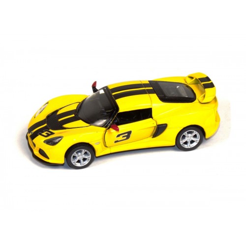 Машинка KINSMART "Lotus Exige S" (жовта) (Kinsmart)