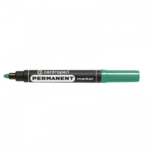 Маркер Permanent 8566 2,5 мм круглый зелёный (Centropen)