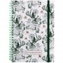 Блокнот на спіралі карт. обк., А5,80 арк,кл.,OS,Green birds (Axent)