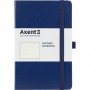 Книга записна Partner, 125*195, 96арк, крап, синя (Axent)