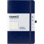 Книга записна Partner Lux, 125*195, 96арк, кл, син (Axent)