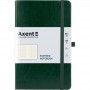 Книга записна Partner Lux, 125*195, 96арк, кл, зел (Axent)
