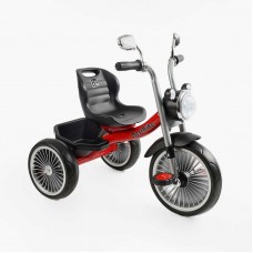 Велосипед 3-х колесный BS-69116 Best Trike колеса EVA переднее 10”, заднее 8”, стальная рама, УКР. Озвучка, корзина, в коробке