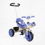 Велосипед 3-х колесный Best Trike колеса EVA переднее 10”, заднее 8”, стальная рама, УКР ОЗУЧЕНИЕ, родительская ручка, в коробке (BestTrike)