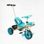Велосипед 3-х колесный BS-70815 Best Trike колеса EVA переднее 10”, заднее 8”, стальная рама, УКР. Озвучка, родительская ручка, в коробке (BestTrike)