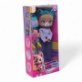 Лялька "Lovely doll", висота 27 см (бірюзова) (MiC)