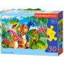 Пазл "Діно селфі", 30 ел (Castorland)