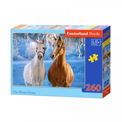 Пазли "Пара коней", 260 елементів (Castorland)