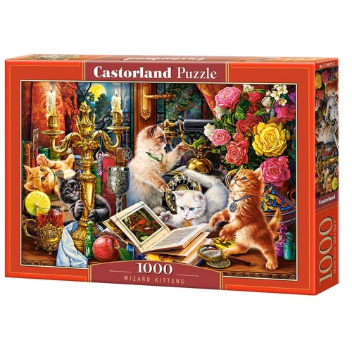 Пазлы "Очаровательные котята", 1000 элементов (Castorland)