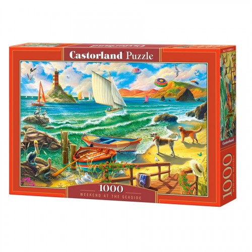 Пазлы "Выходные на море", 1000 элементов (Castorland)
