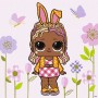 Картина за номерами - L.O.L. Surprise! Spring Bling BossBunny (30х40 см) (Ідейка)