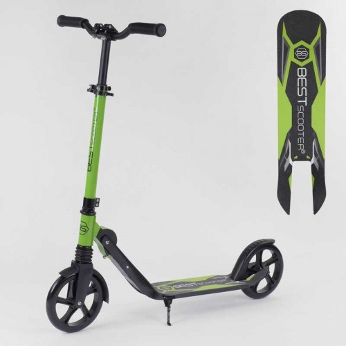 Самокат двоколісний "Best Scooter" затиск керма, колеса PU - 20 см, 1 амортизатор (Best Scooter)