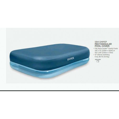 Тент для прямокутних басейнів (305х183 або 262х175 см) (Intex)