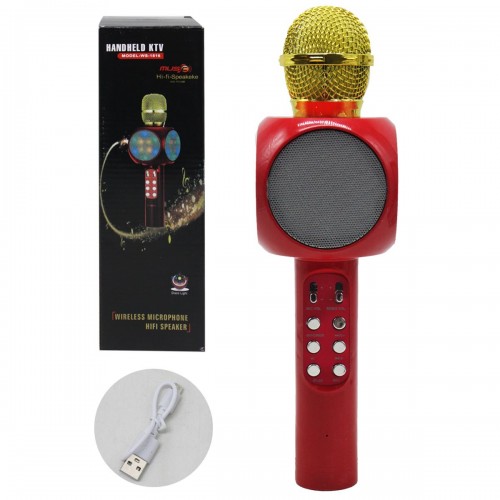 Микрофон беспроводной "Hi-fi Speaker", красный (MiC)