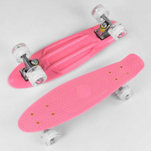 Скейт Пенні борд "Best Board", дошка = 55 см, колеса PU зі світлом, діаметр 6 см (Best Board)