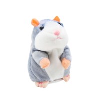 Хомяк повторюшка, 15 см (Сірий)