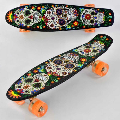 Пенні борд "Best Board", дошка = 55 см, колеса PU, світло, d = 6 см (Best Board)