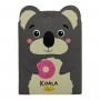 Блокнот с ушками "KOALA" 24 листа 11x16 (Апельсин)